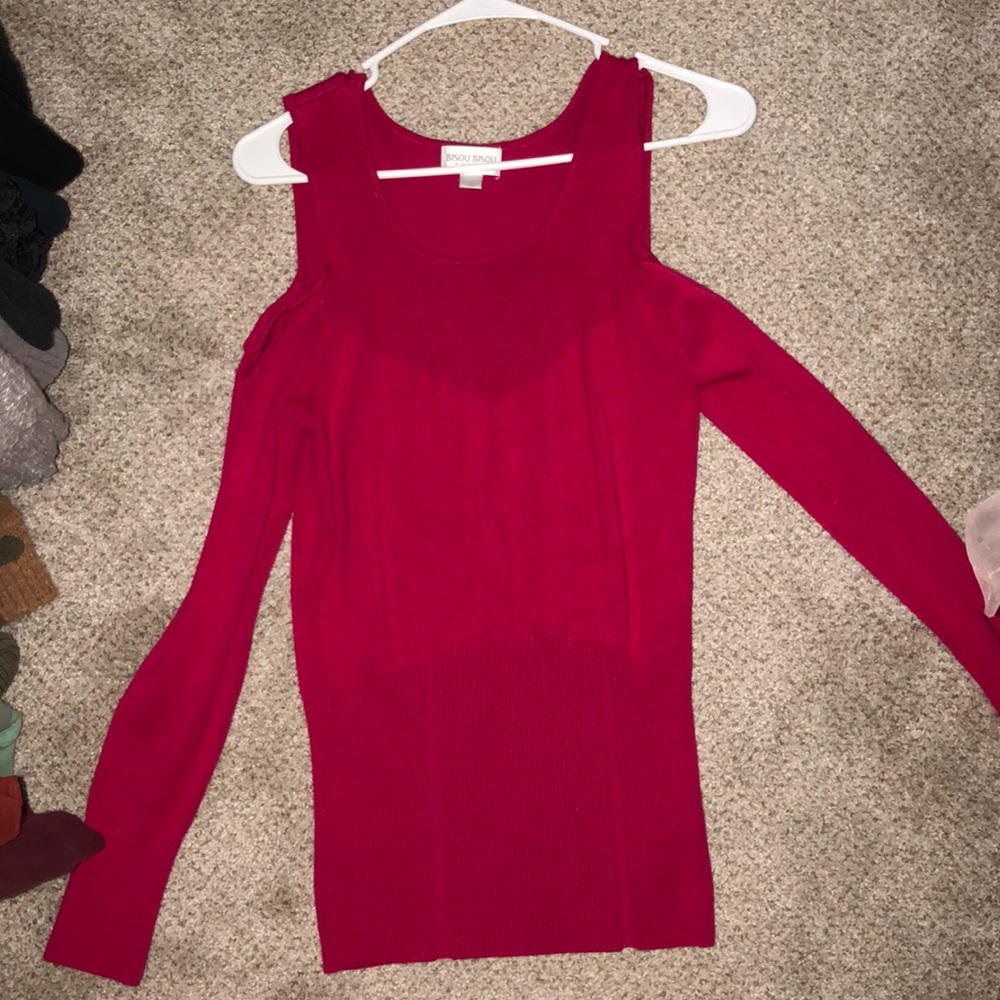 Off The Shoulders Long Sleeve
